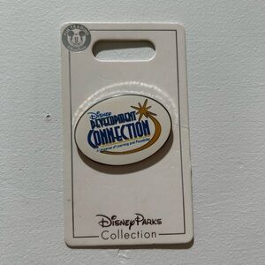 Disney Parks Development Collection Pin with Blue and Gold Design